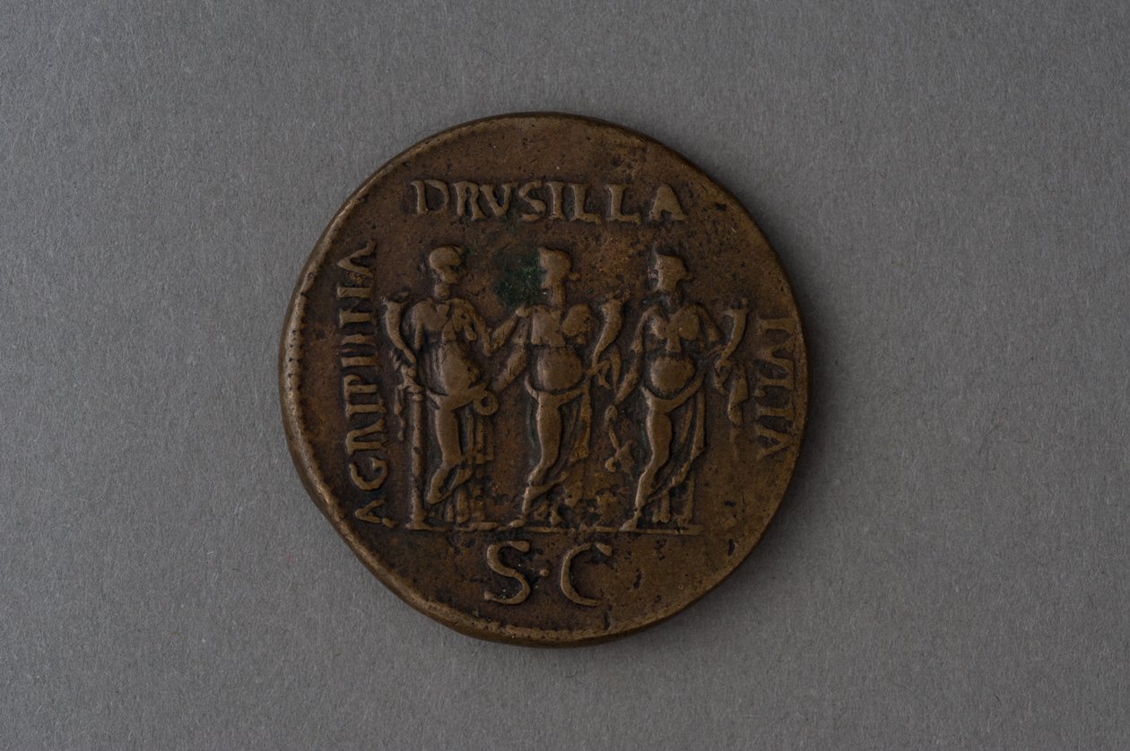 Sestertius of Caligula (pronssi) tekijältä Roman