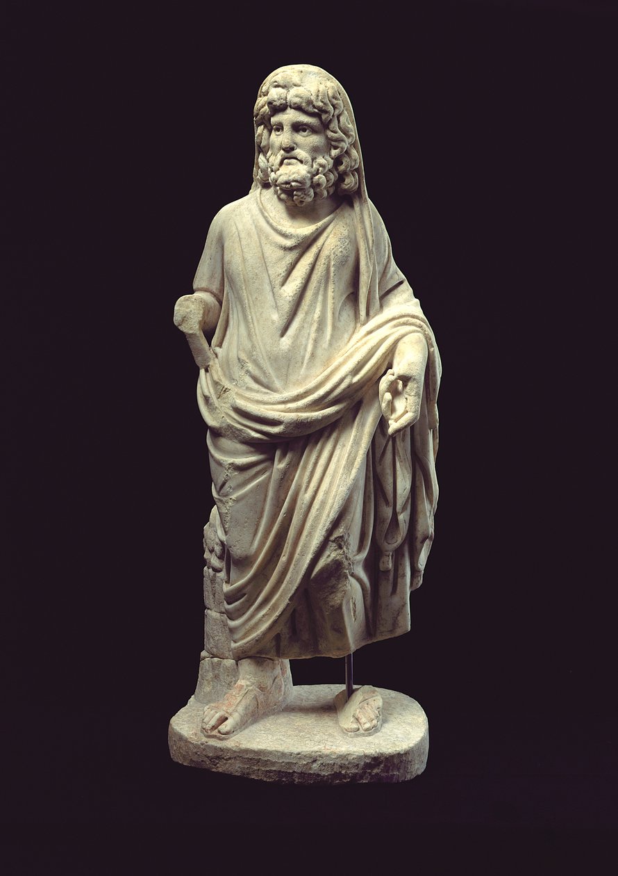 Jumaluuden patsas (marmori) tekijältä Roman
