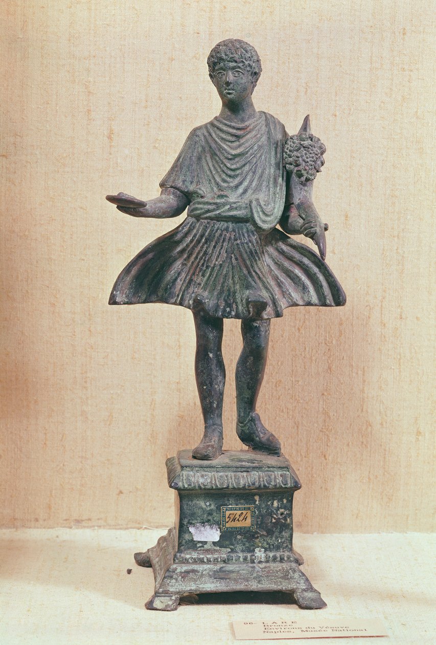 Larin patsas, löydetty Vesuviuksen läheltä (pronssi). tekijältä Roman
