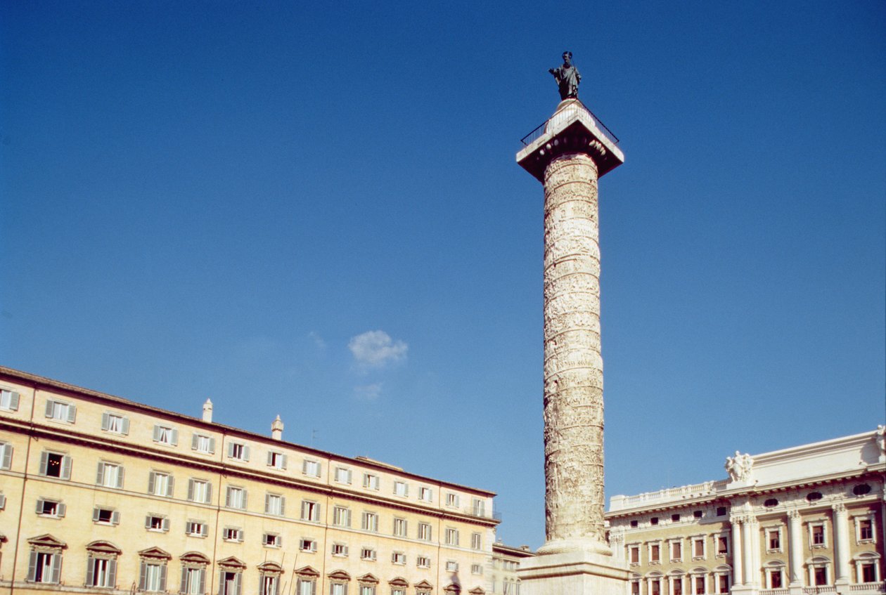Marcus Aureliuksen pylväs, roomalainen tekijältä Roman