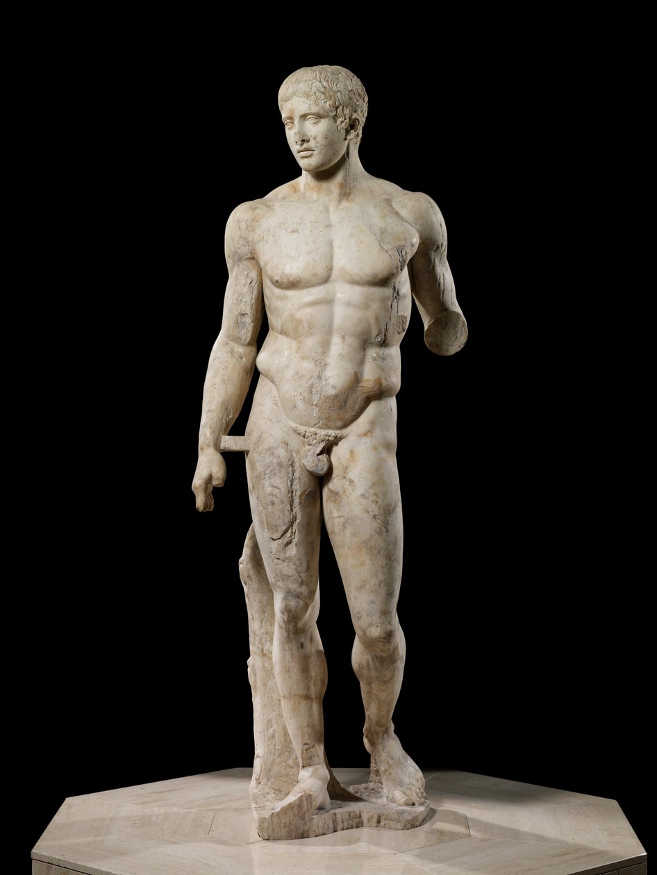 Doryphoros, 120–50 eKr. (Pentelien marmori) tekijältä Roman