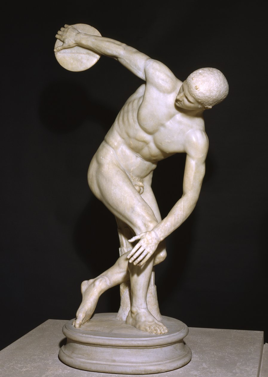 Lancellotti Discobolus (marmori) tekijältä Roman