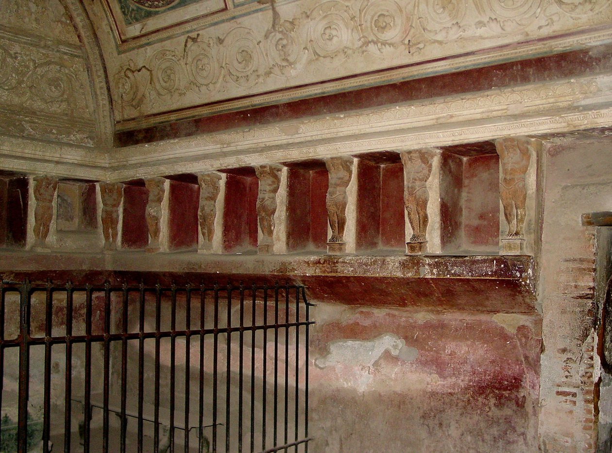 Forum thermae -tilan tepidario tekijältä Roman
