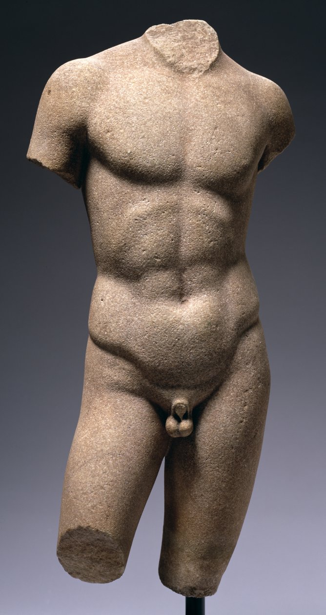 Alaston nuoren vartalo (marmori) (katso myös 158546) tekijältä Roman