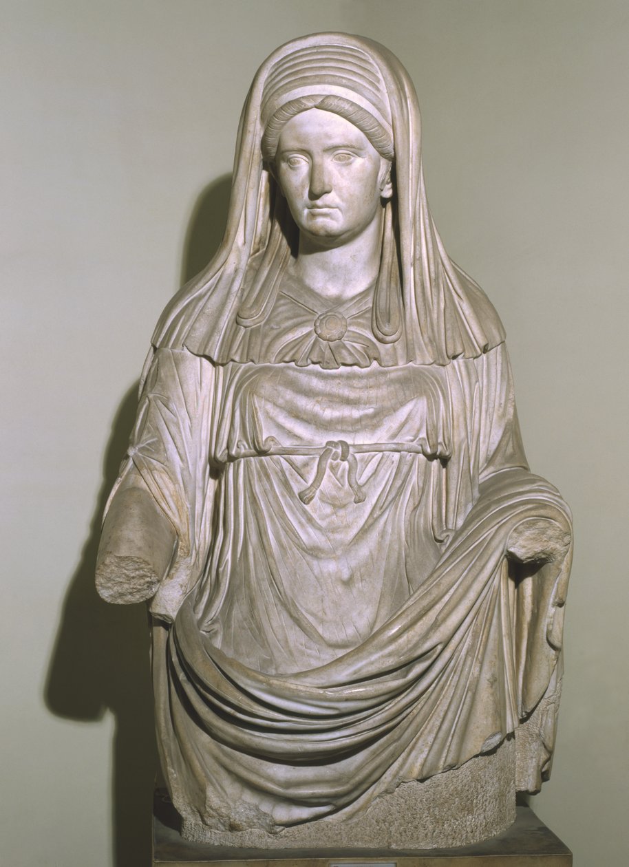Vestale Massima (marmori) tekijältä Roman