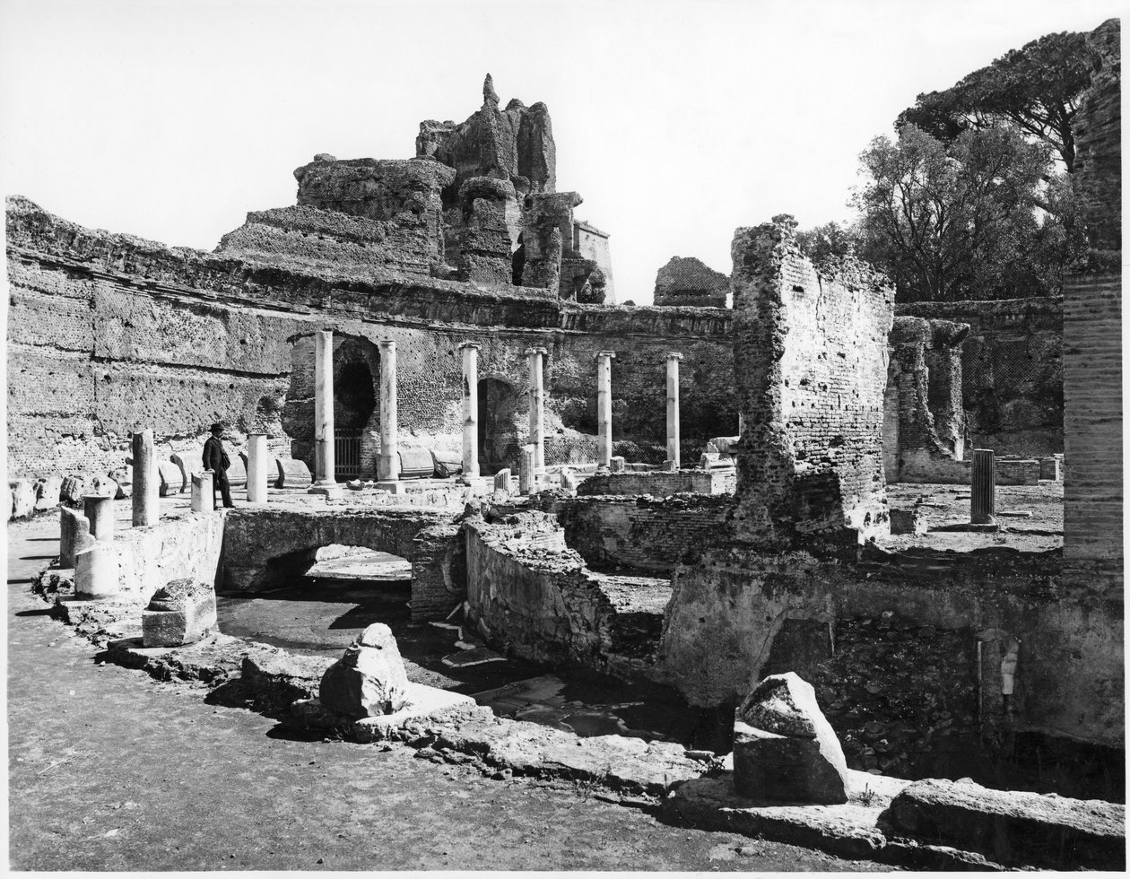Näkymä Nymphaeumille, 125-135 jKr tekijältä Roman