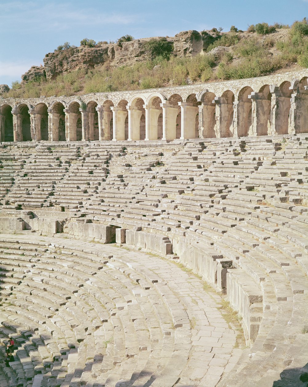 Näkymä amfiteatterille tekijältä Roman