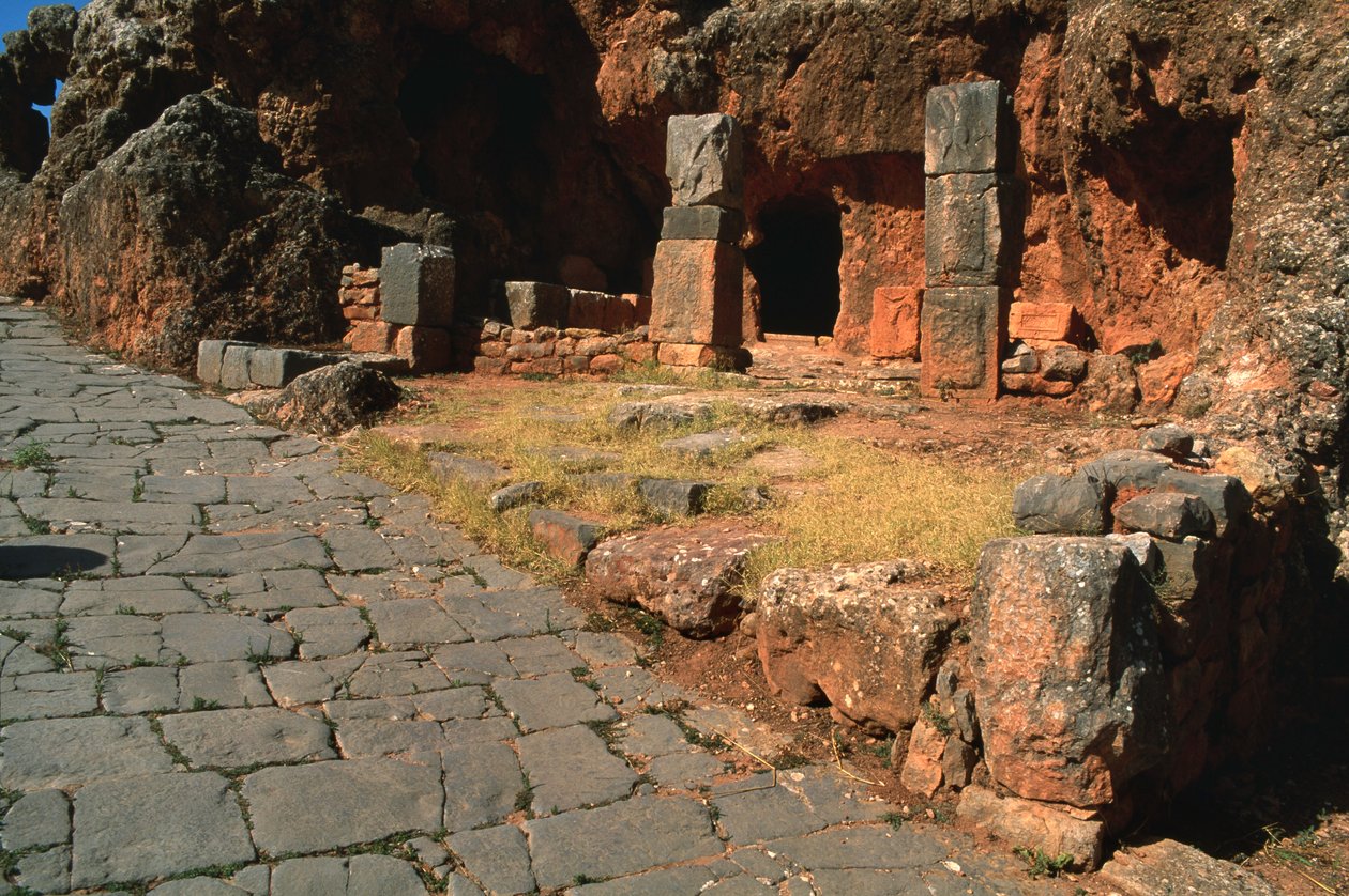 Näkymä Cardolle ja Mithrasin temppelille tekijältä Roman