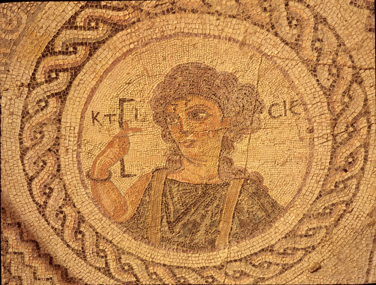 Nainen (mosaiikki) tekijältä Roman