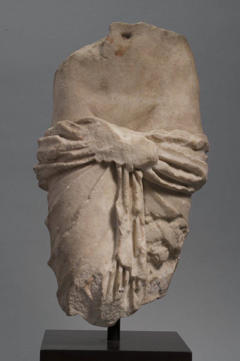 Afroditen fragmentti (marmori) tekijältä Roman Imperial Period
