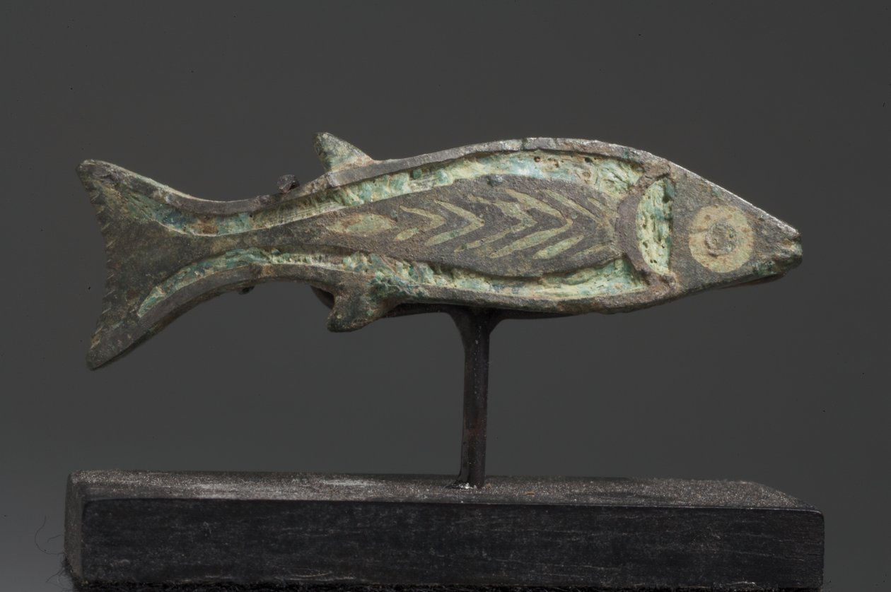 Romano-brittiläinen kalan fibula (pronssi) tekijältä Roman Imperial Period