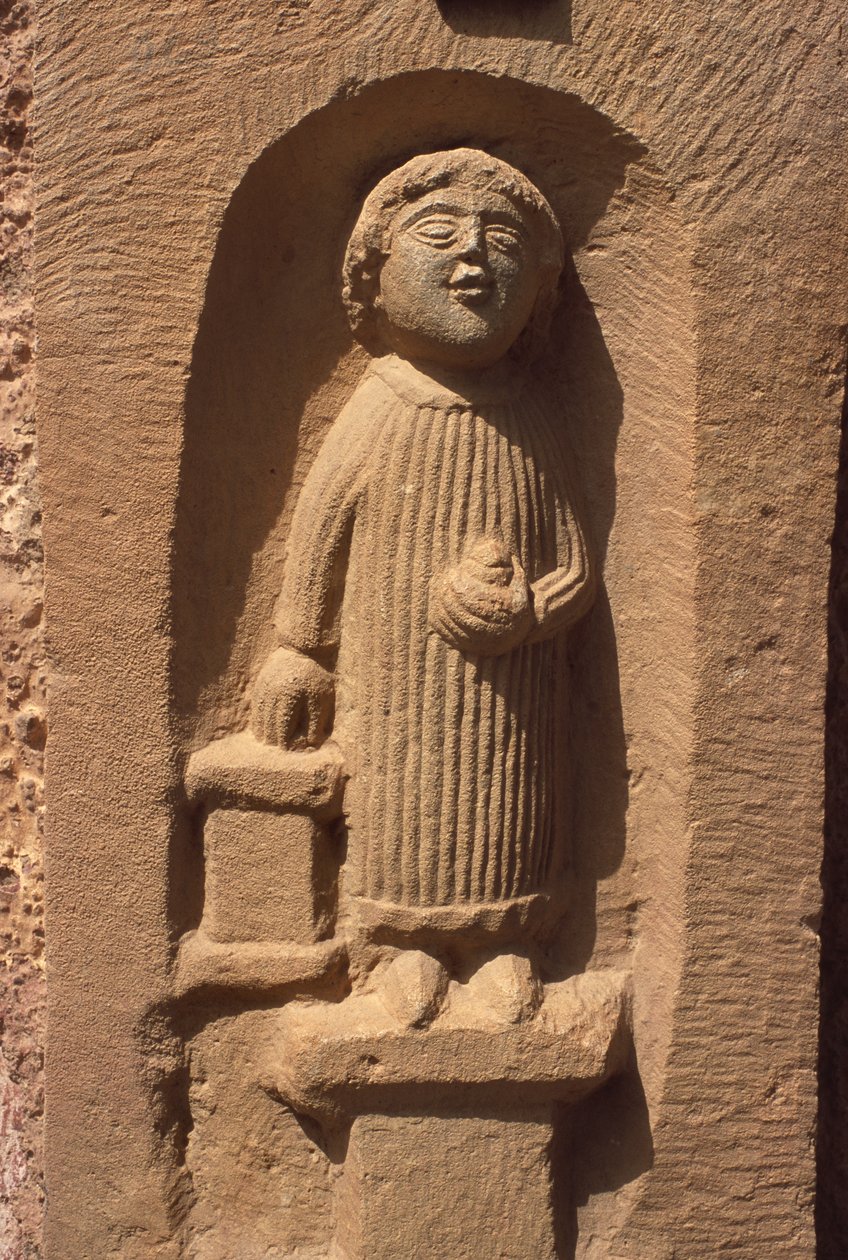 Stela, jossa on ihmishahmo tekijältä Roman Imperial Period