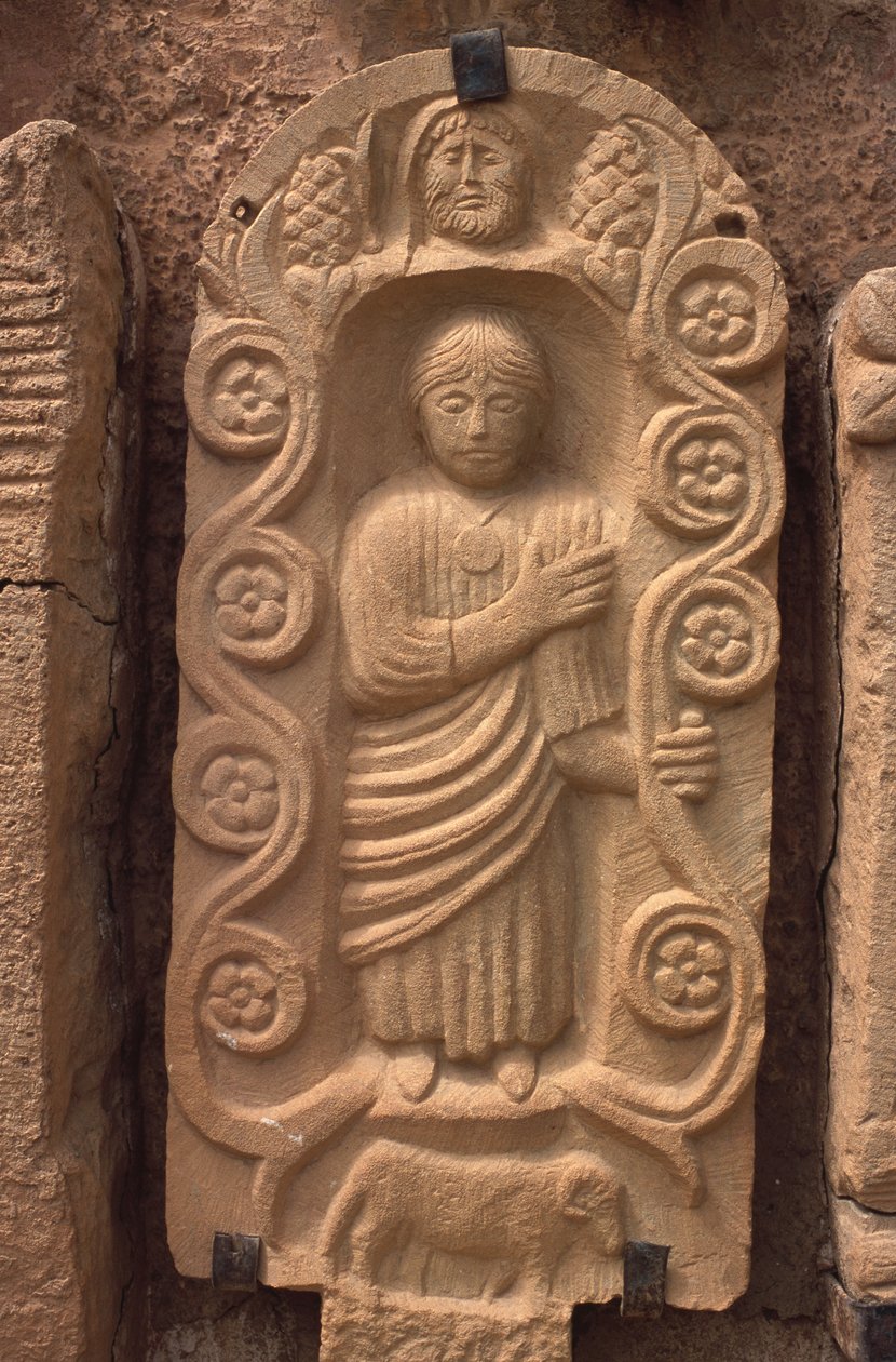 Stela ihmishahmolla tekijältä Roman Imperial Period