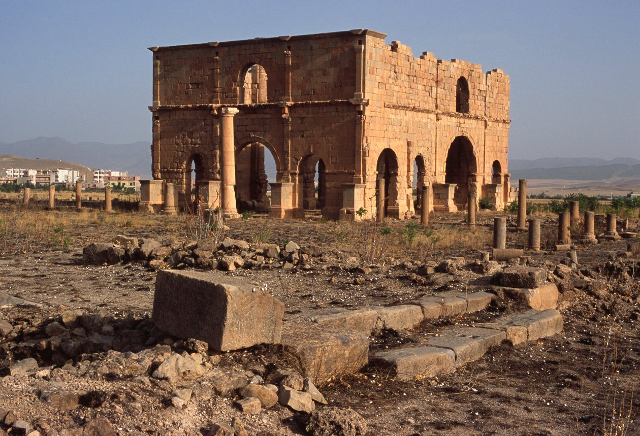 Näkymä pretoriumille tekijältä Roman Imperial Period