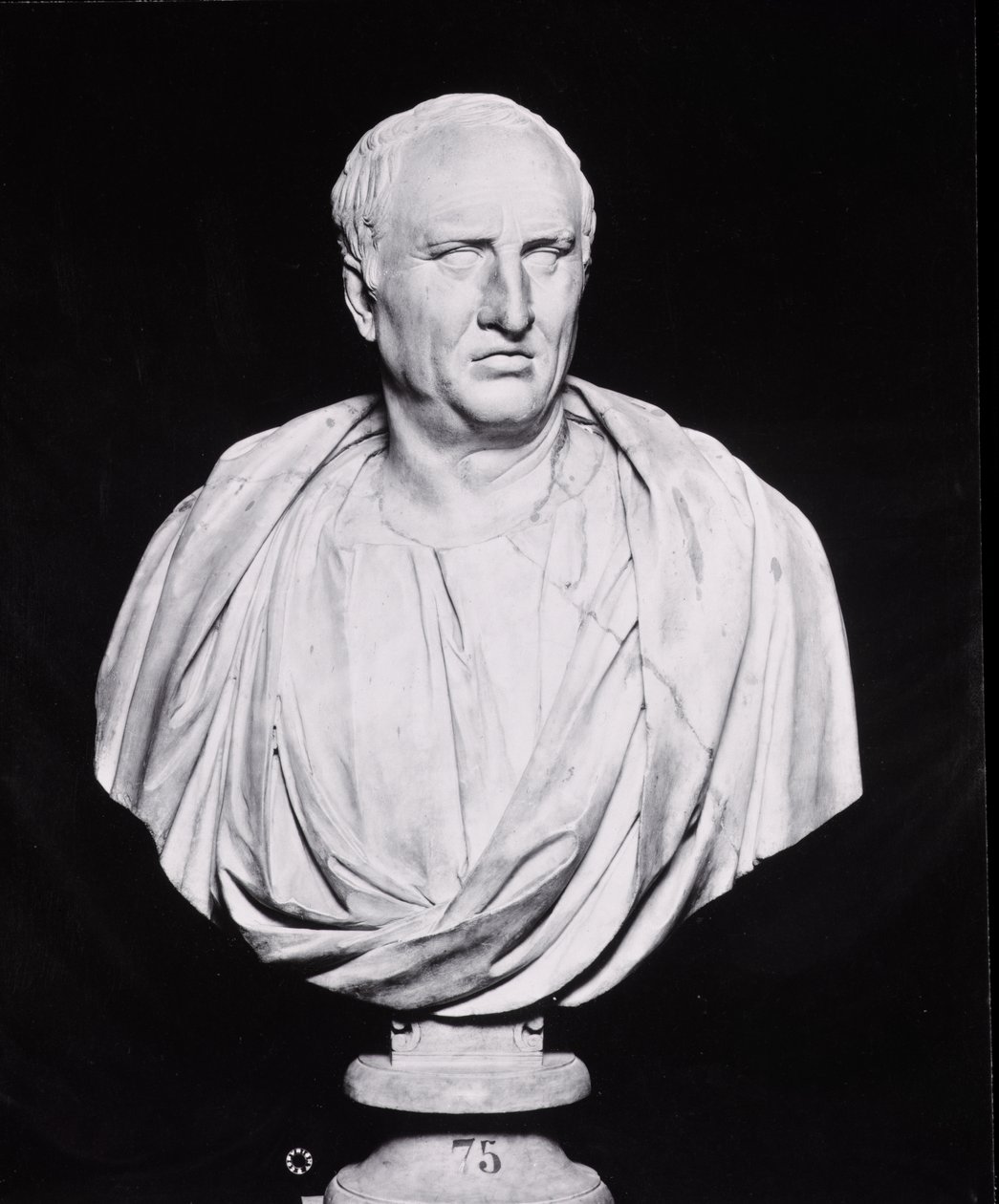 Marcus Tullius Ciceron (106-43 eKr.) rintakuva tekijältä Roman Roman