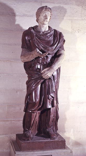 Vanki Barbaariprinssi, Villa Borghesesta, Roomasta (porfyyri) tekijältä Roman
