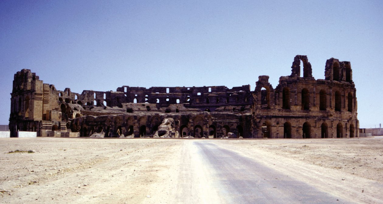 El-Djemin amfiteatteri (Tunisia). tekijältä Roman