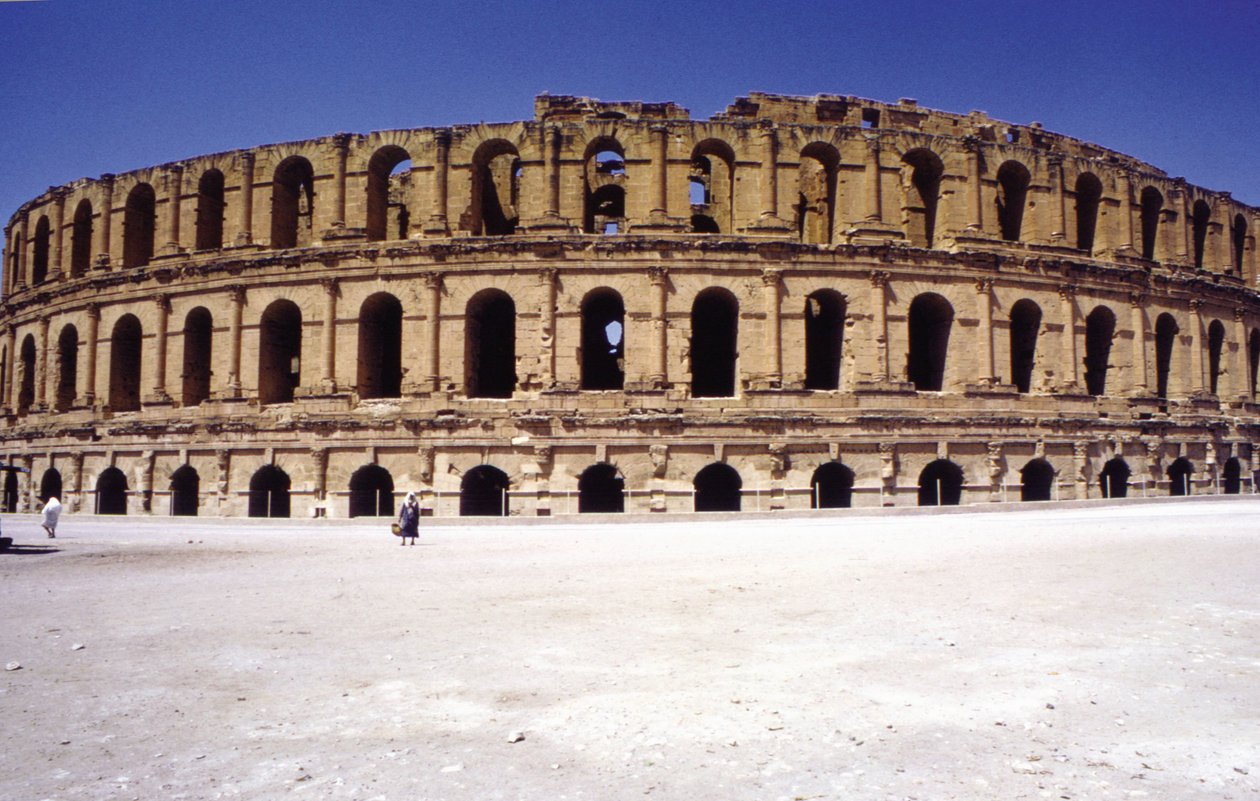El-Djemin amfiteatteri (Tunisia). tekijältä Roman