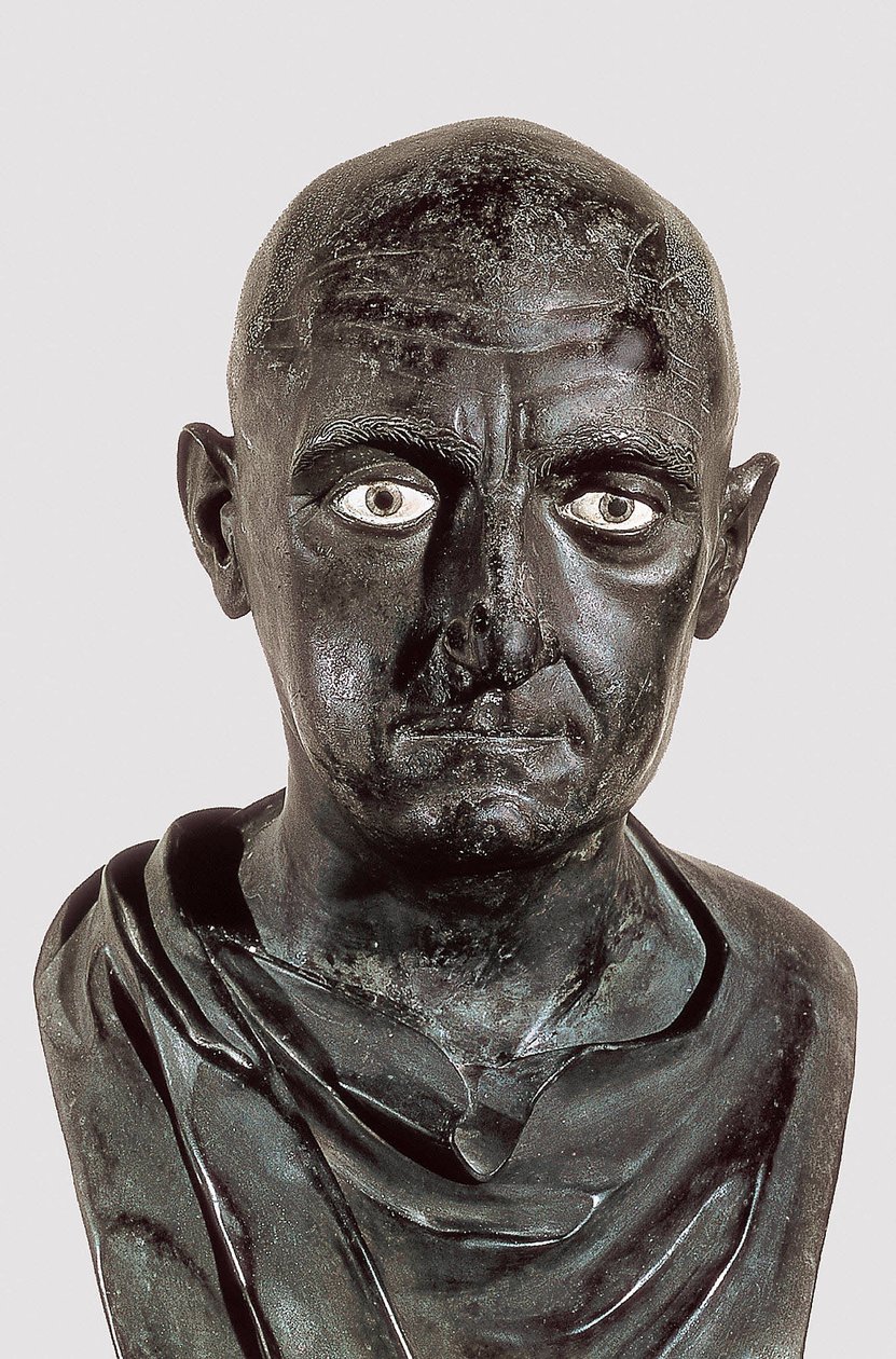 Publius Cornelius Scipio Africanuksen rintakuva tekijältä Roman