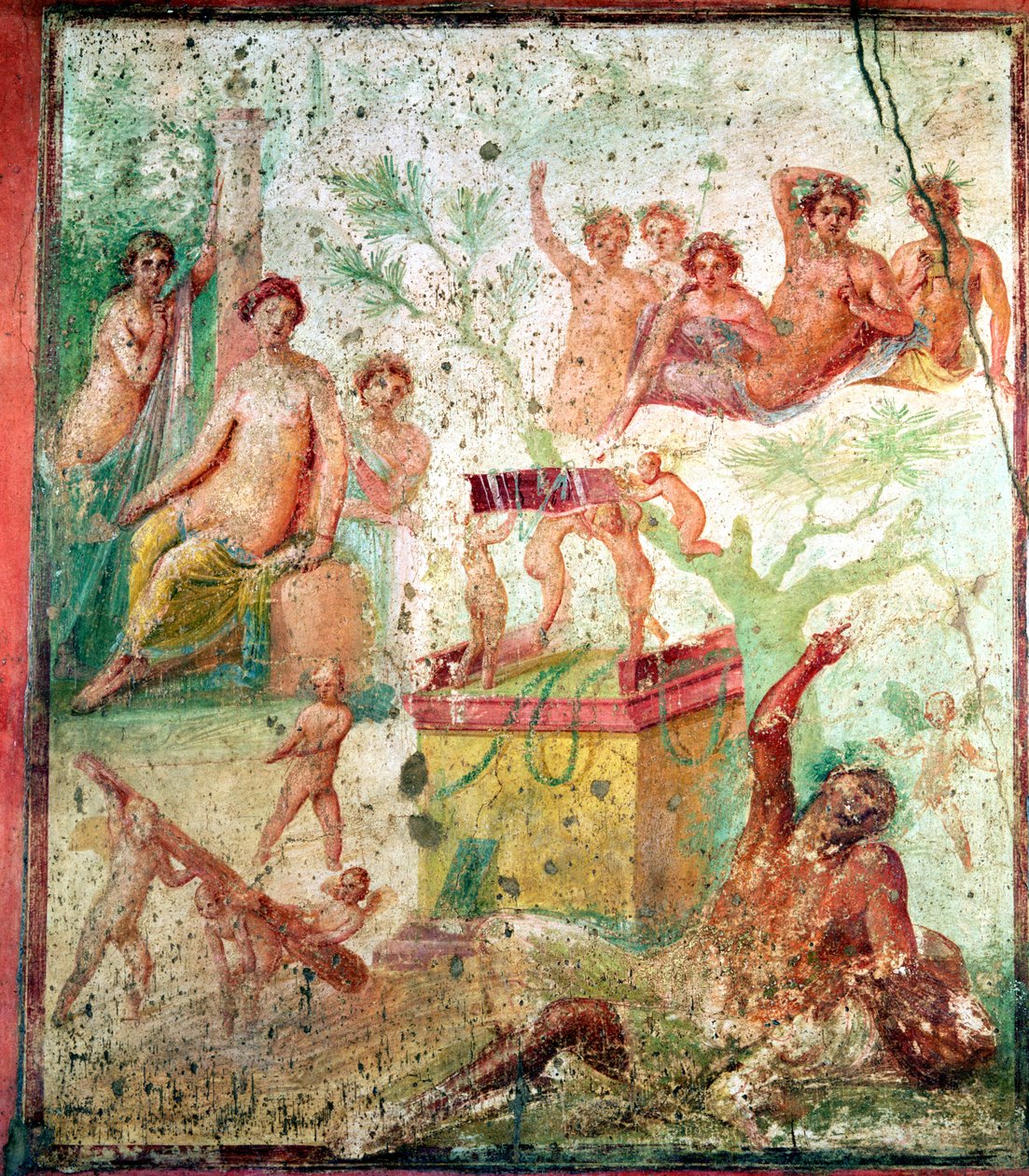 Humalainen Hercules, roomalainen, 1. vuosisadalla tekijältä Roman