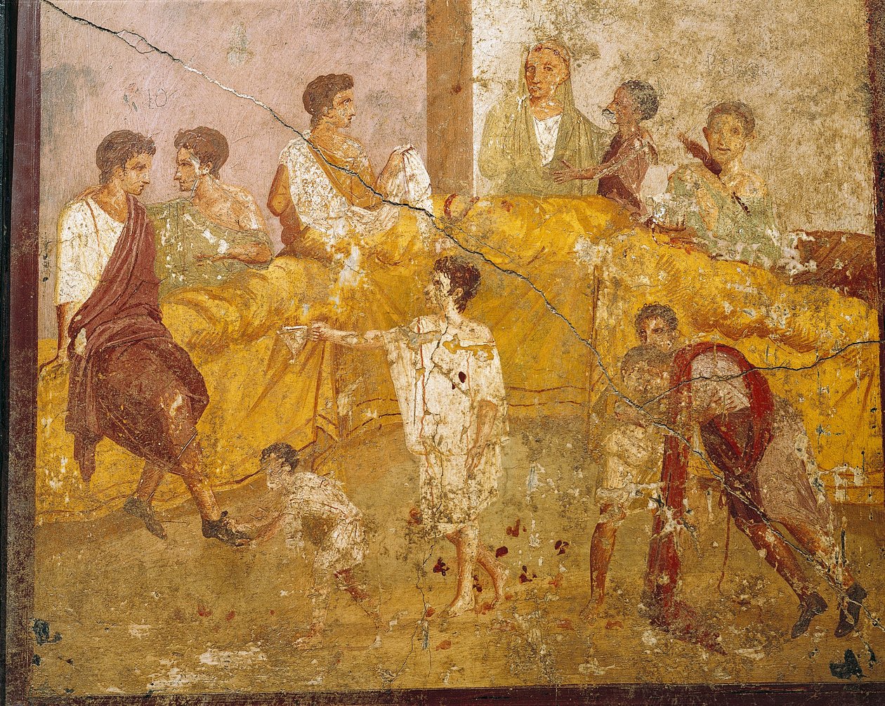Juhlakohtaus Pompejista, Italiasta tekijältä Roman