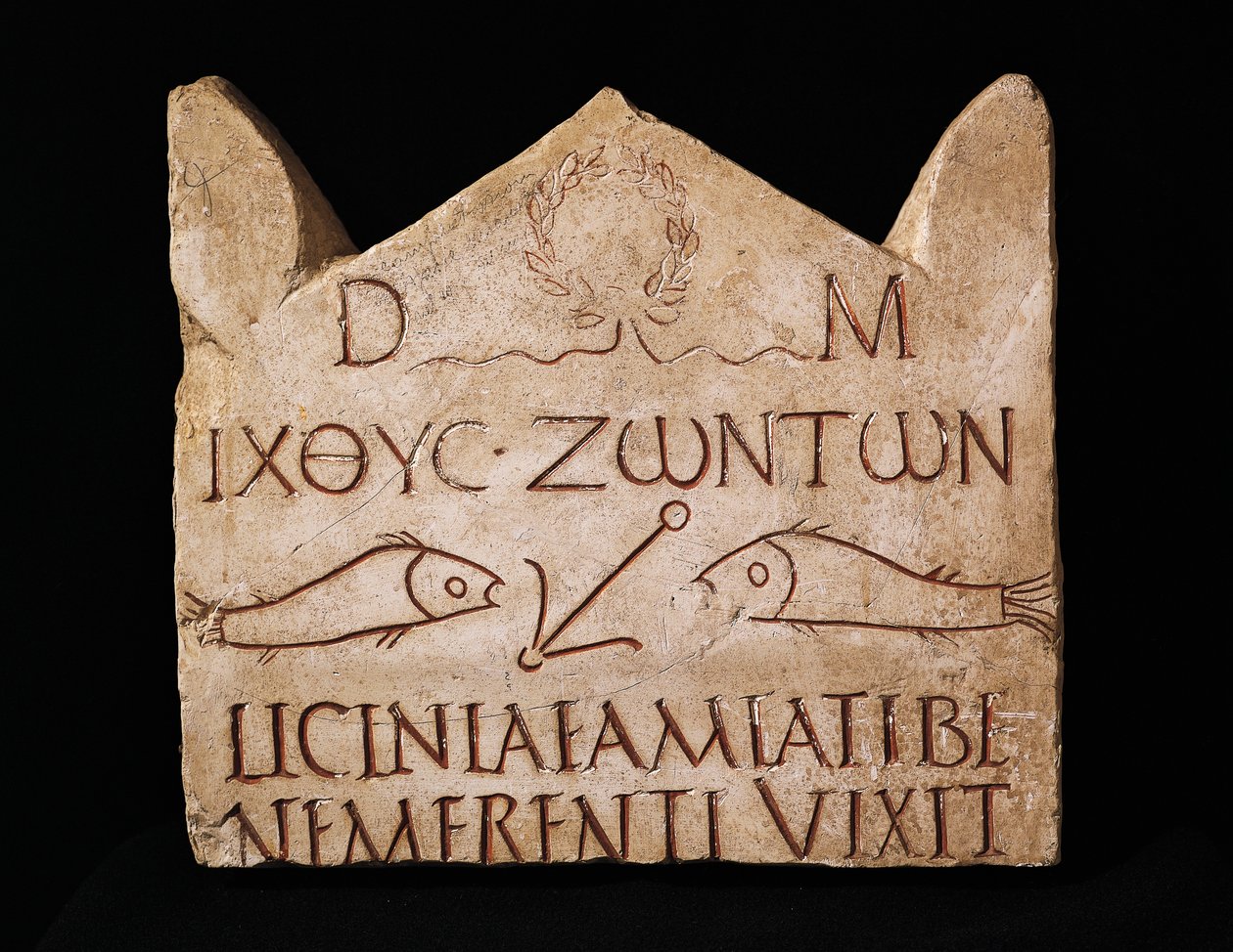 Licinia Amiasin hautajaiset (marmori) tekijältä Roman