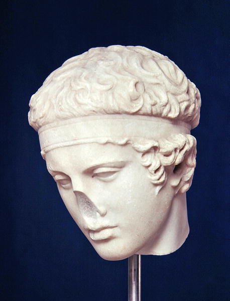 Diadumenoksen johtaja (marmori) (katso myös 293767) tekijältä Roman