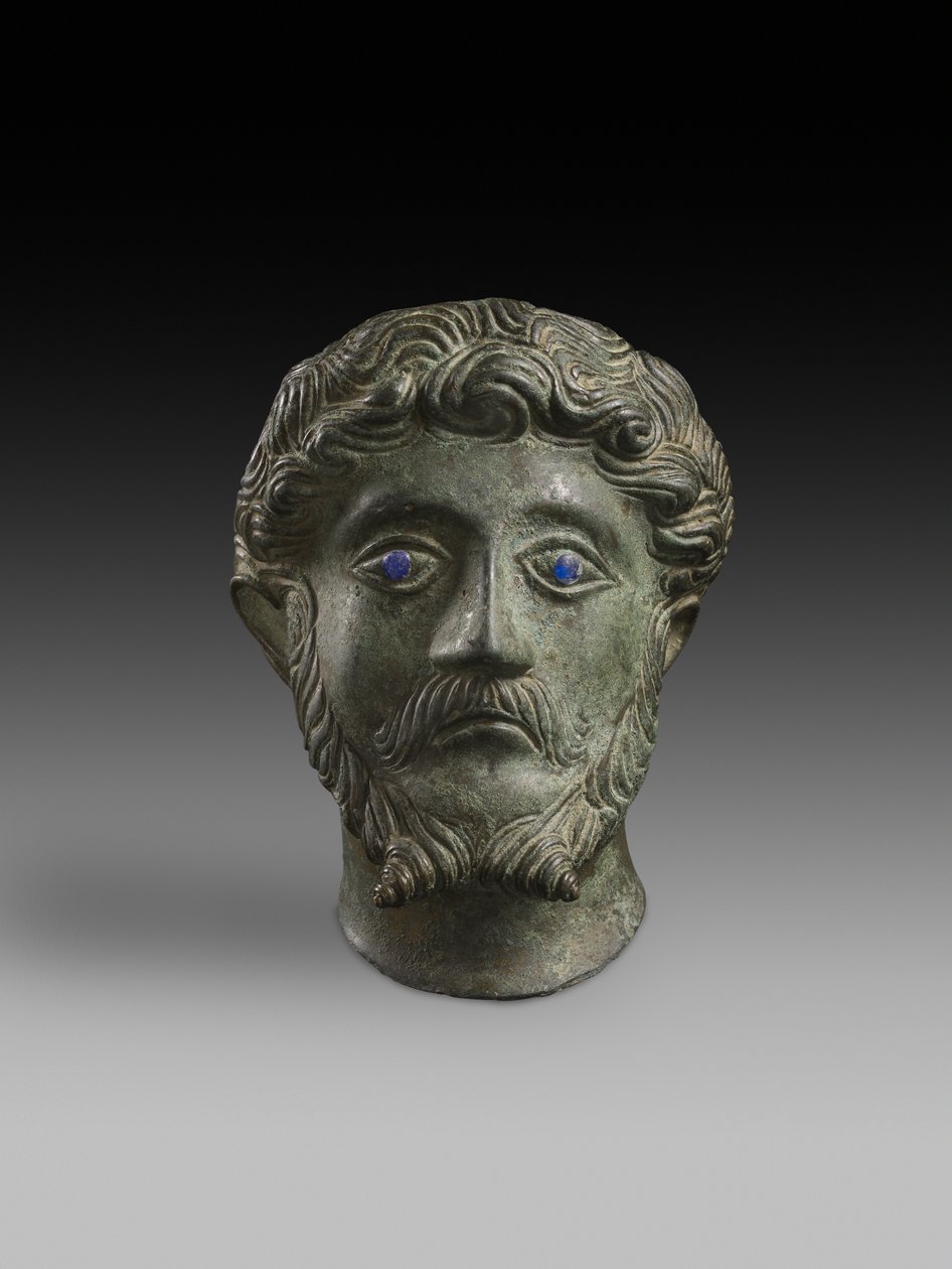 Marcus Aureliuksen päällikkö, 161-180 jKr (pronssi) tekijältä Roman