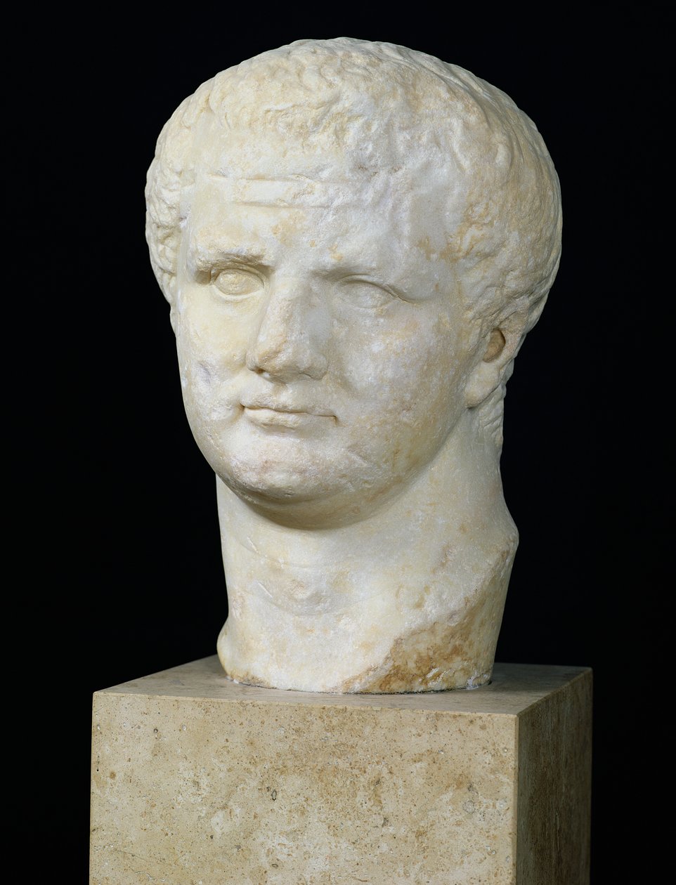 Tituksen pää (39-81) (marmori) tekijältä Roman
