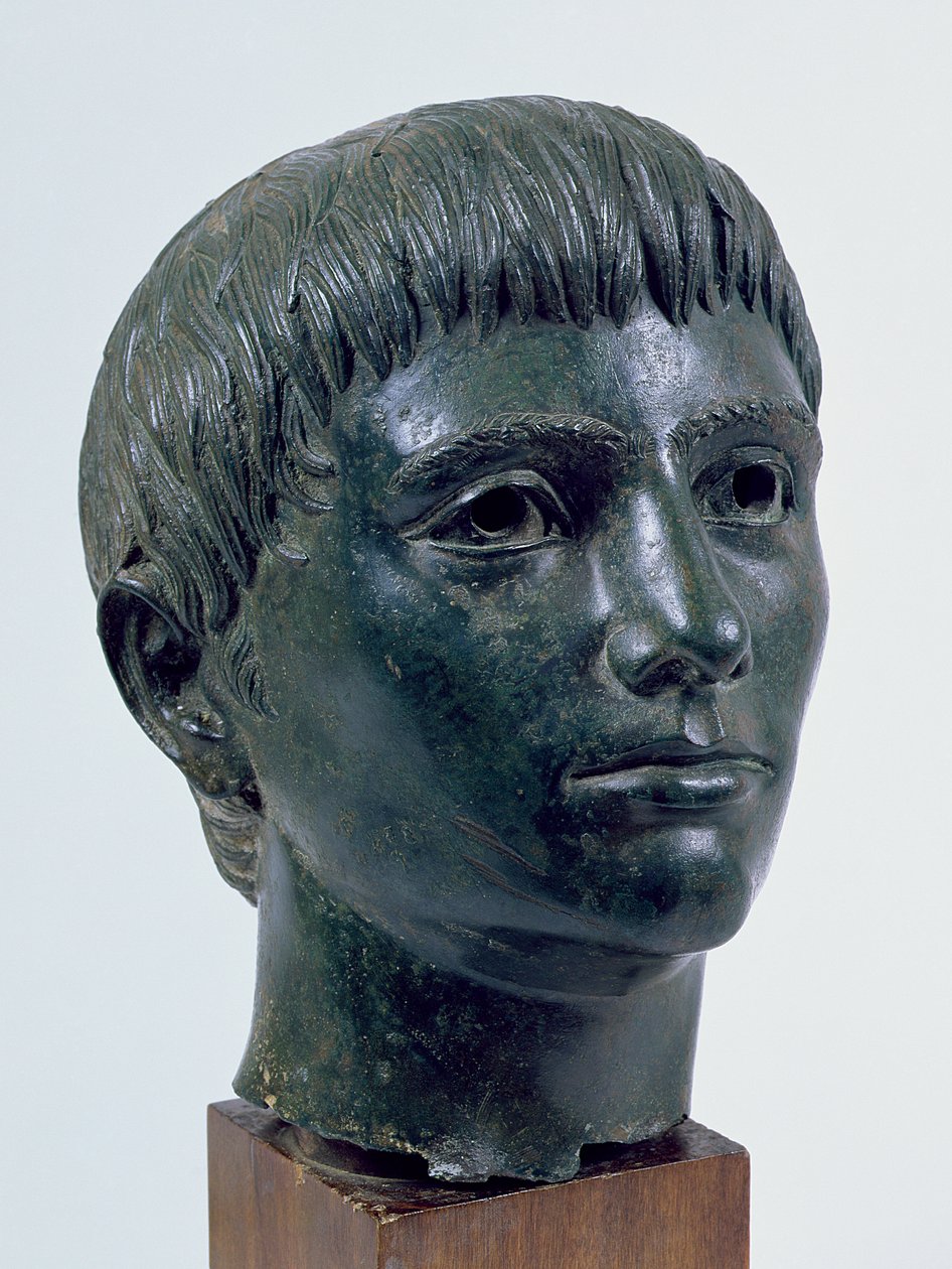 Lapsen pää (pronssi) (katso 254055) tekijältä Roman