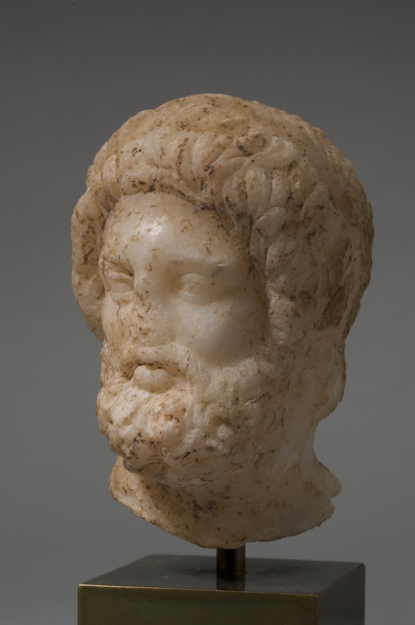 Jumalan pää (marmori) tekijältä Roman