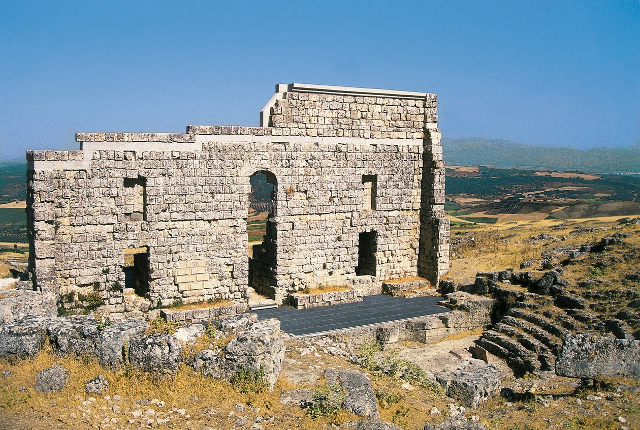 Roomalaisen teatterin rauniot, Acinipo, Ronda, Espanja tekijältä Roman