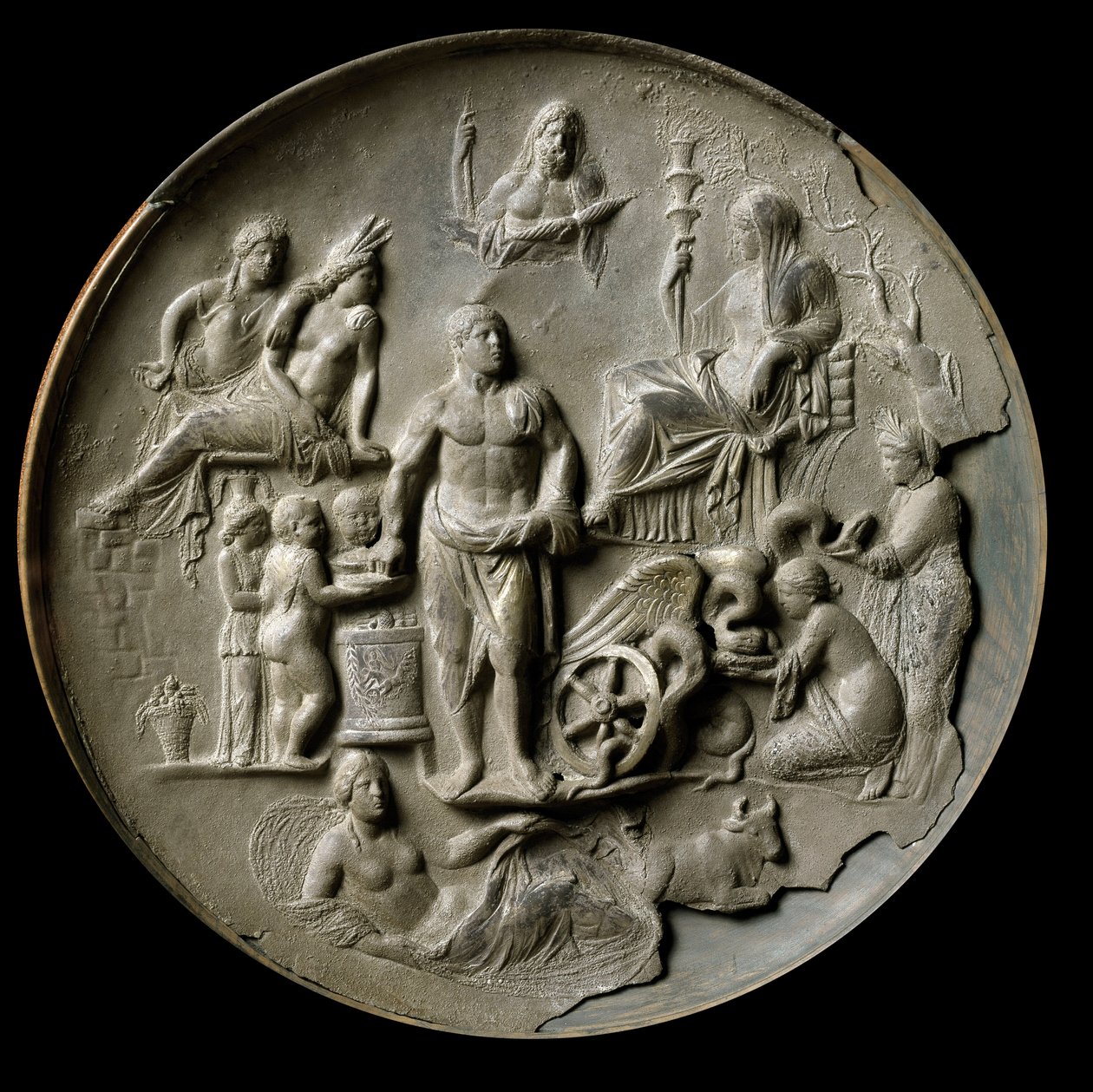 Aquileian hopeapatera hedelmällisyyden allegorialla tekijältä Roman