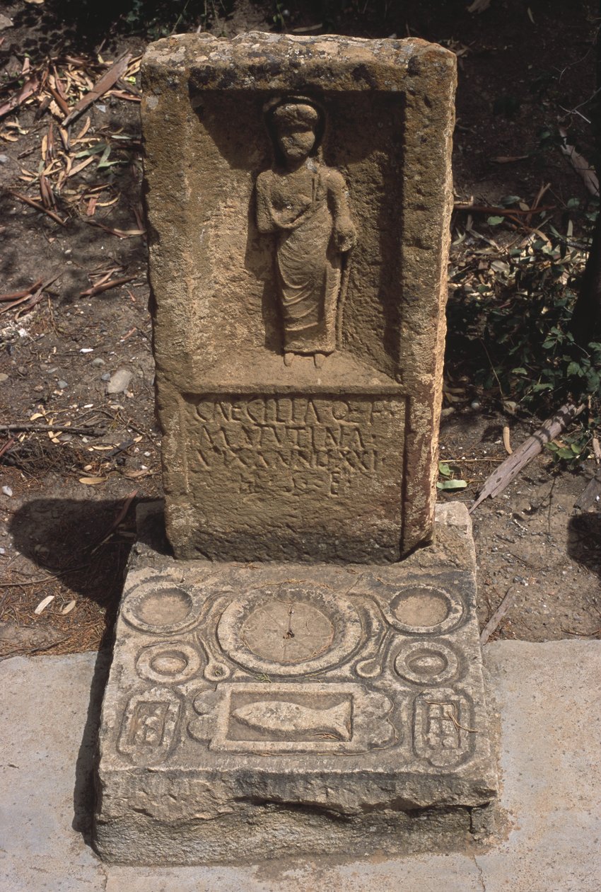 Stela, korkea keisarillinen aika (27 eKr.-395 jKr.) tekijältä Roman Imperial Period