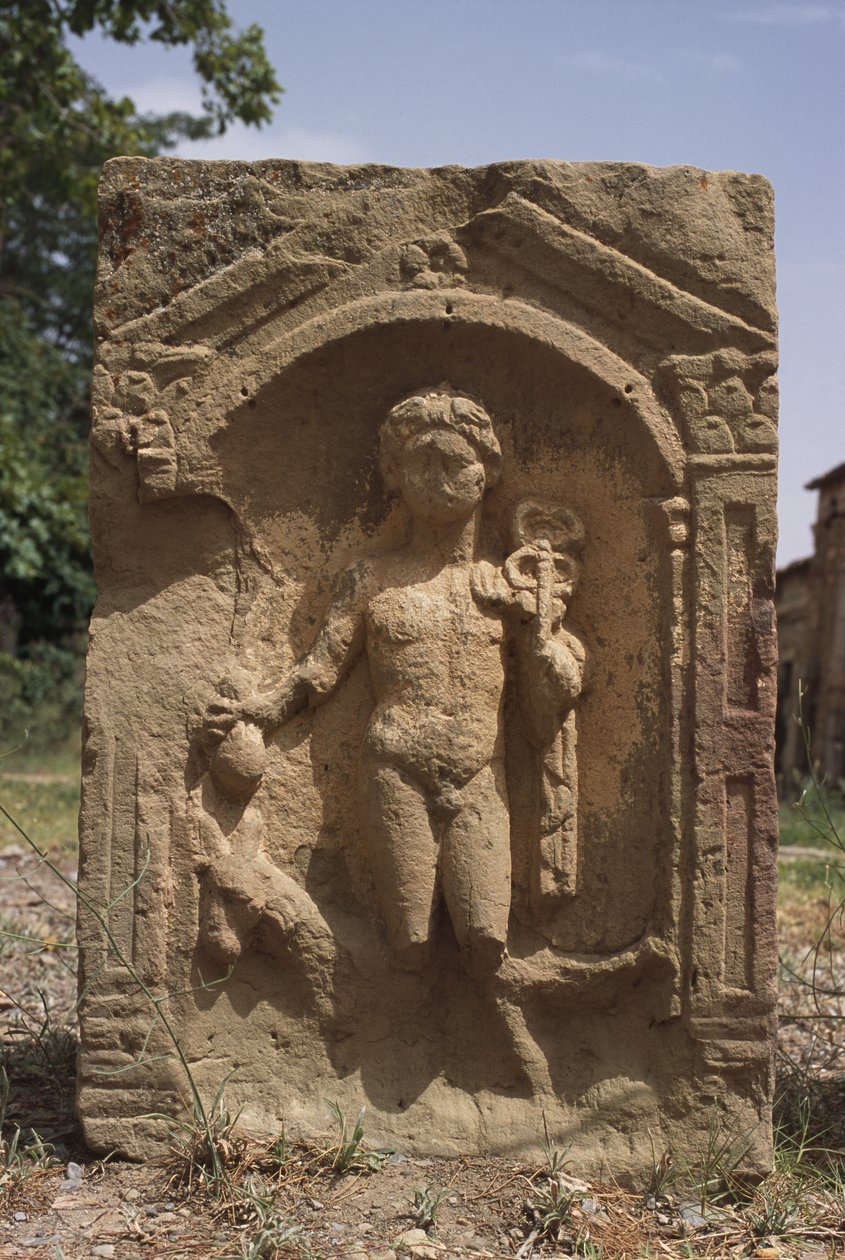 Merkuriusta kuvaava Stela, korkea keisarillinen aika (27 eKr.-395 jKr.) tekijältä Roman Imperial Period