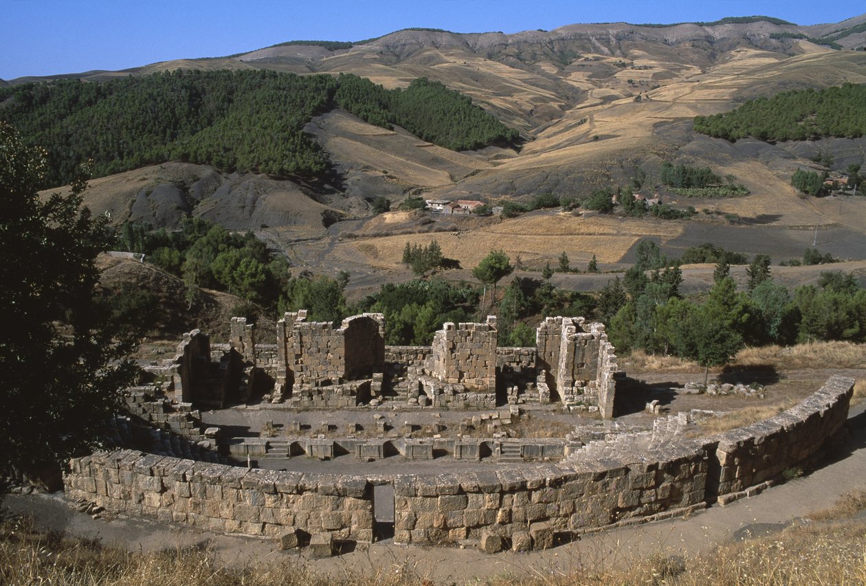 Näkymä teatterista, korkea keisarillinen aika (27 eKr.-395 jKr.) tekijältä Roman Imperial Period
