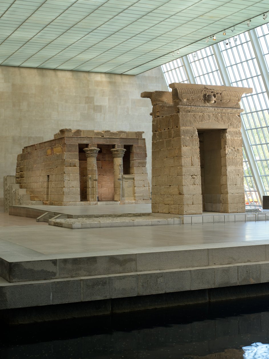 Dendurin temppeli, n. 10 eKr. (aeolian hiekkakivi) tekijältä Roman Period Egyptian