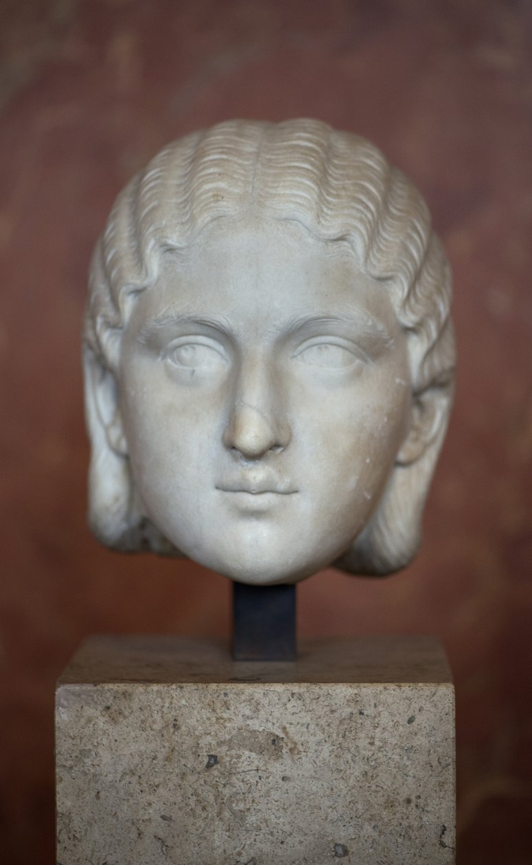 Art Rome Keisarinna Barbia Orbianan päällikkö (3. vuosisata), Marble tekijältä Roman Roman