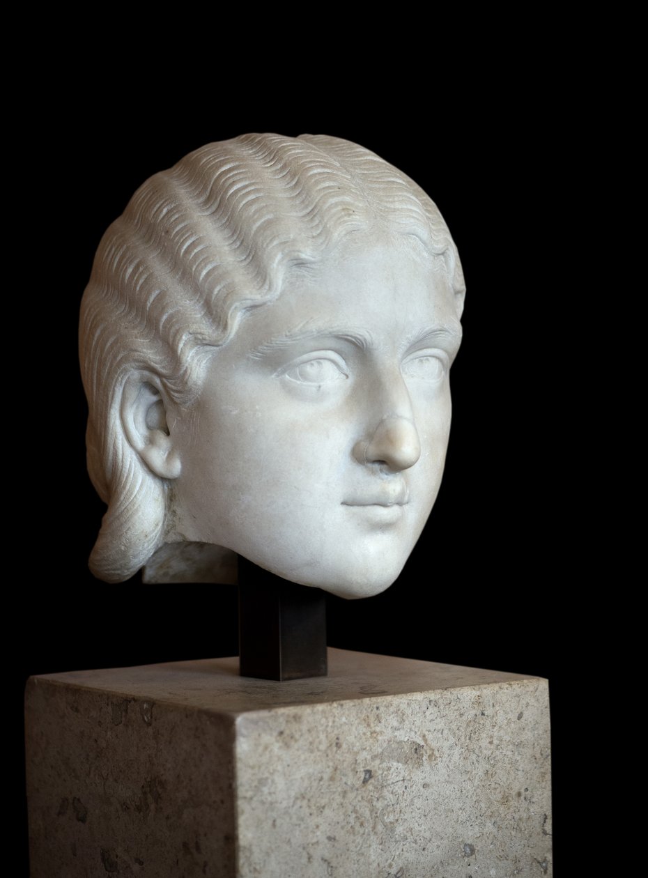 Art Rome Keisarinna Barbia Orbianan päällikkö (3. vuosisata), Marble tekijältä Roman Roman