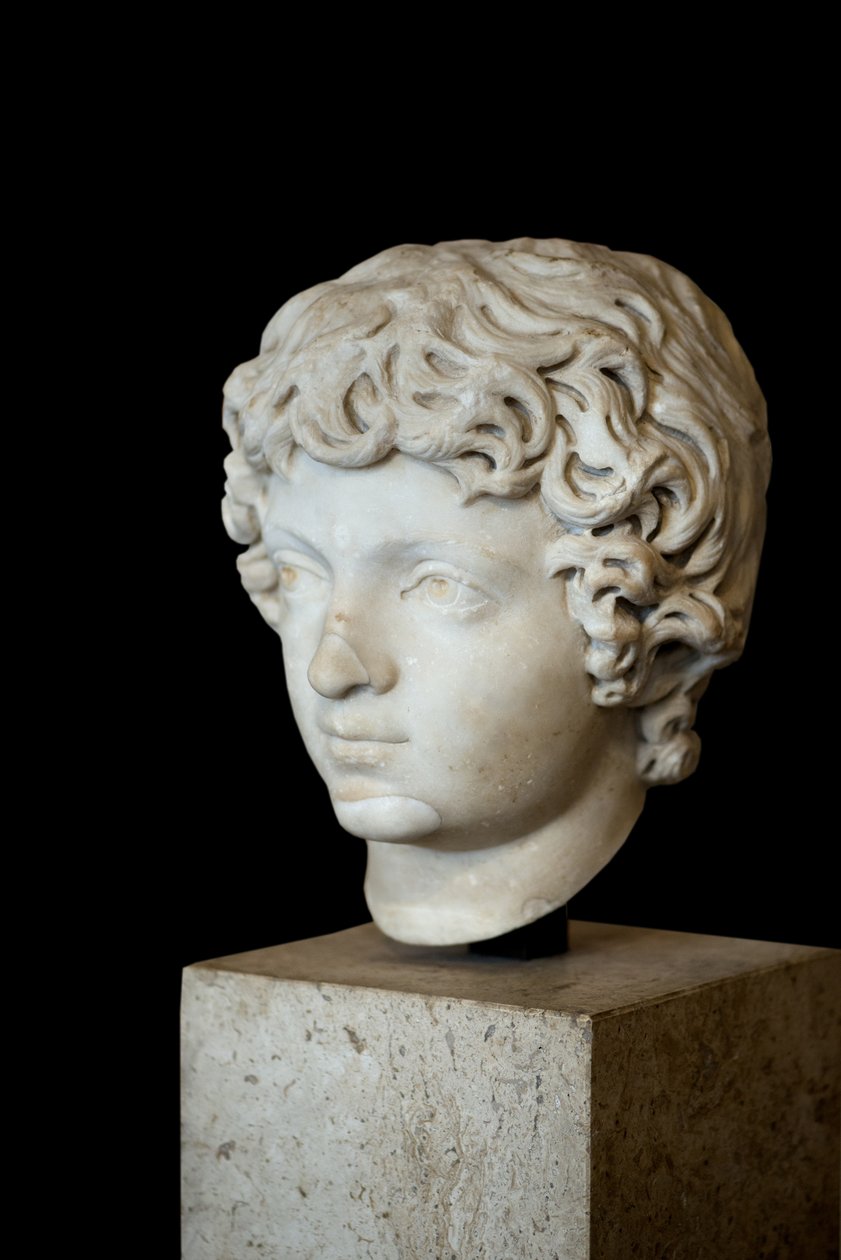 Art Rome Rooman keisari Caracalla-lapsen pää (188 - 217 jKr) tekijältä Roman Roman