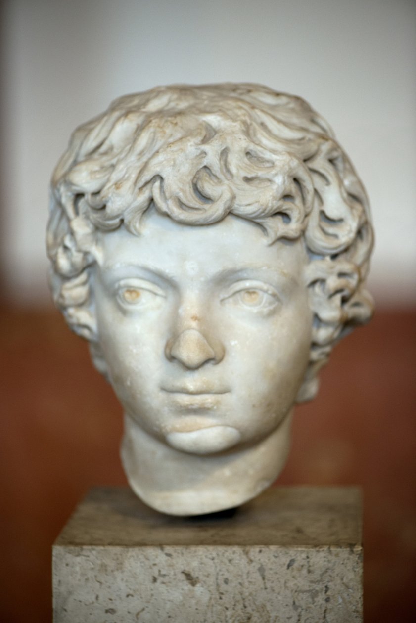 Art Rome Rooman keisari Caracalla-lapsen pää (188 - 217 jKr) tekijältä Roman Roman