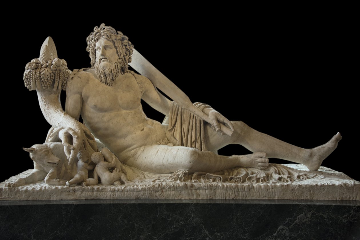Art Rome The Tiber (veistos) tekijältä Roman Roman