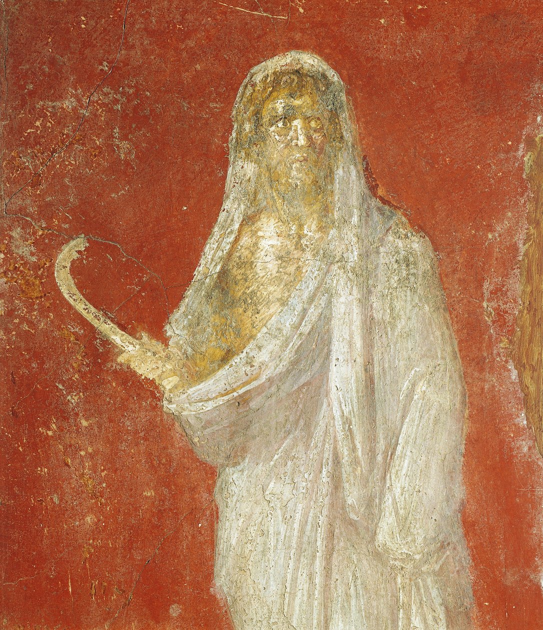 Saturnusta kuvaava fresko Pompejista tekijältä Roman Roman
