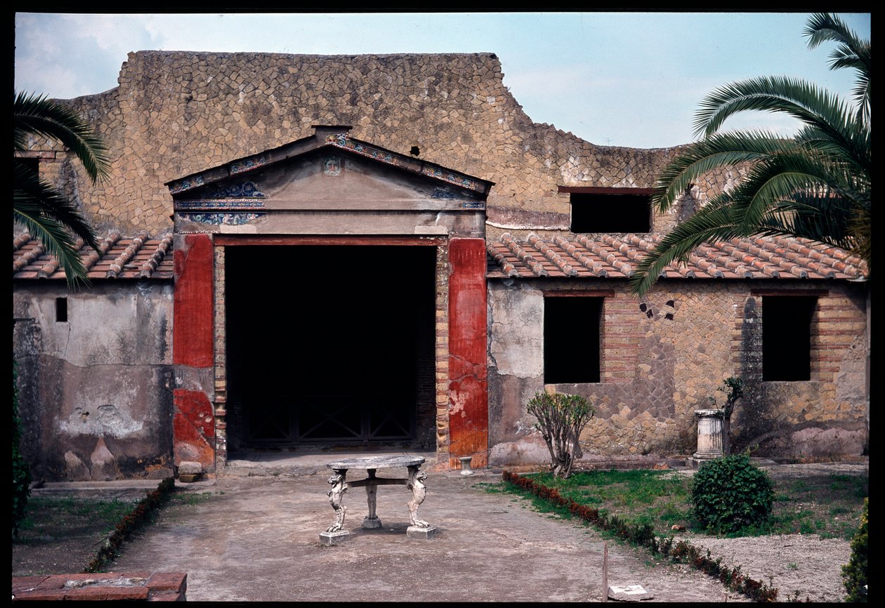 Casa Dei Cervin puutarha, 5. vuosisadalla eKr. - 1. vuosisadalla jKr tekijältä Roman Roman