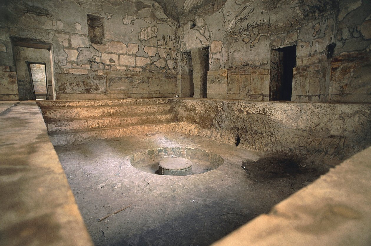 Italia, Campanian alue, Herculaneum, esikaupunkikylpylät tekijältä Roman Roman