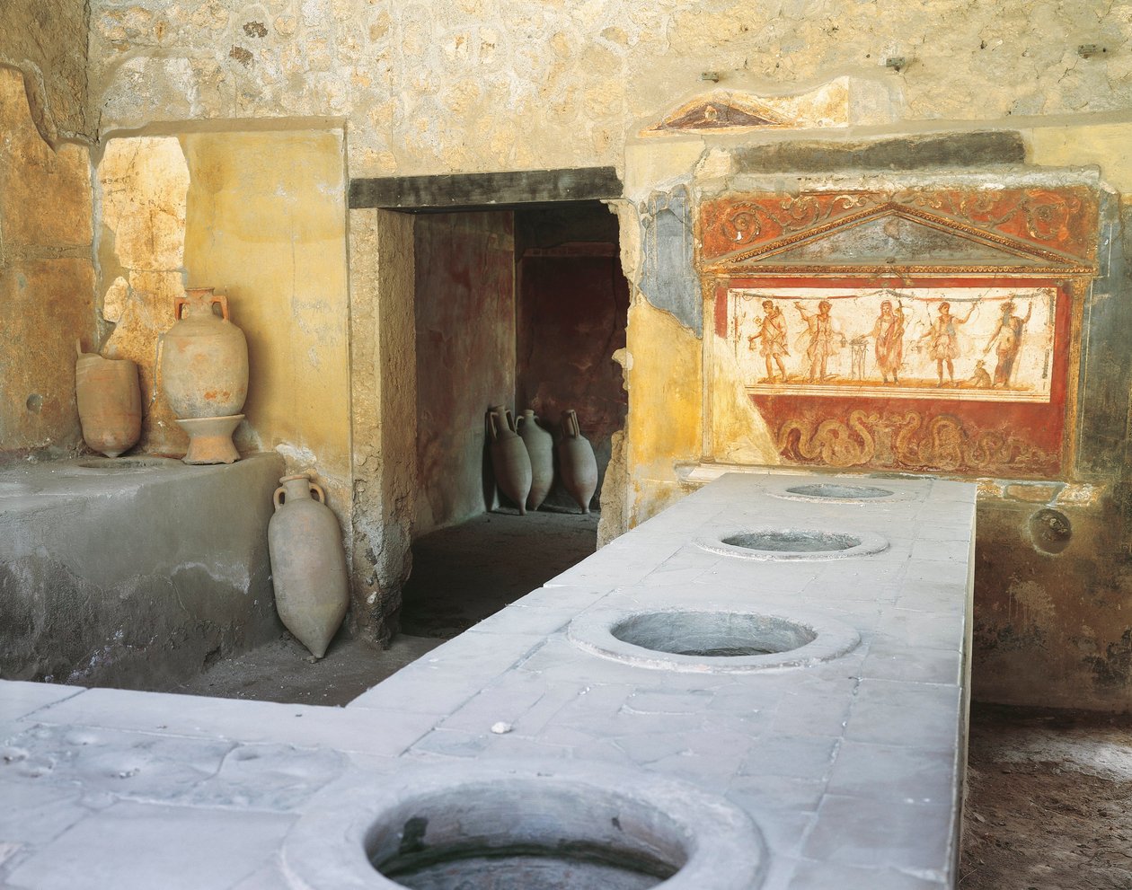 Italia, Campanian alue, Pompei, Thermopolium Via dell