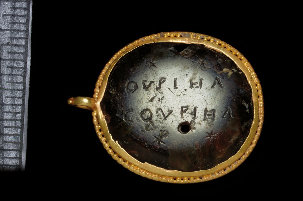 Maaginen riipus, 3.-4. vuosisadat jKr (kulta ja heliotrooppi) tekijältä Roman Roman