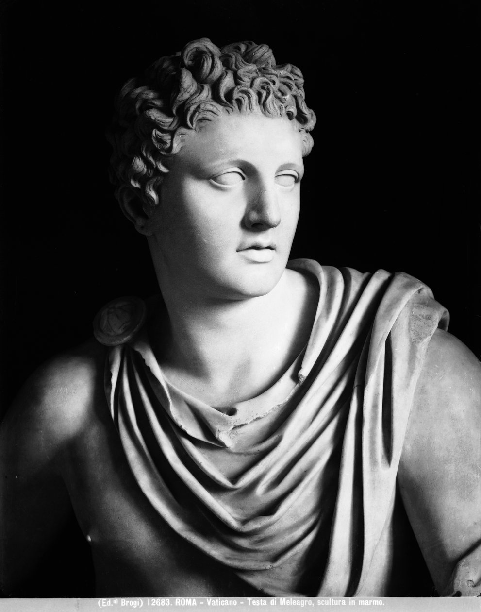 Meleagris (yksityiskohta), roomalainen kopio Scopasin alkuperäiskappaleesta tekijältä Roman Roman