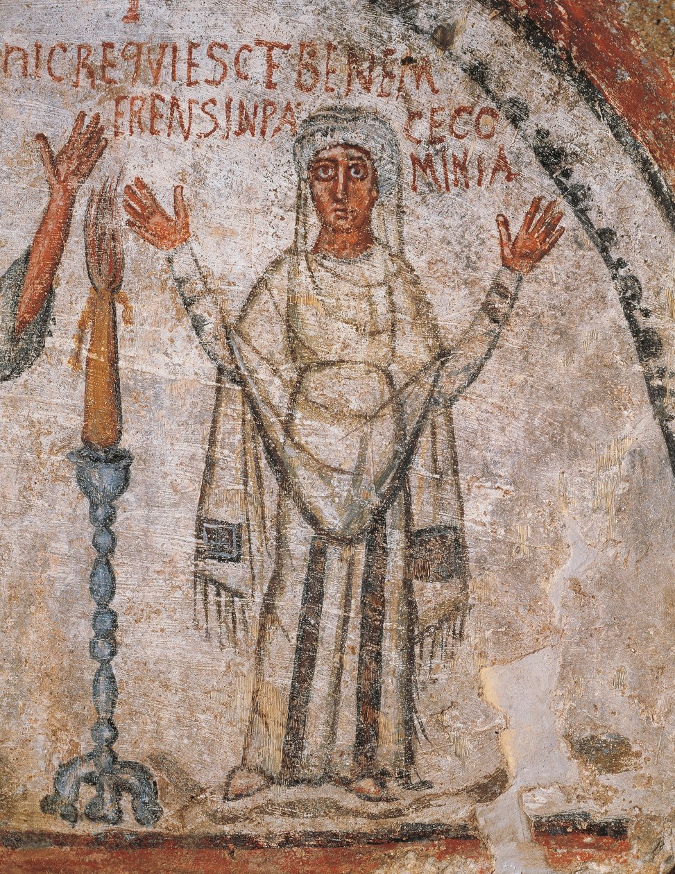 Kuollut Cominia (fresko) tekijältä Roman Roman