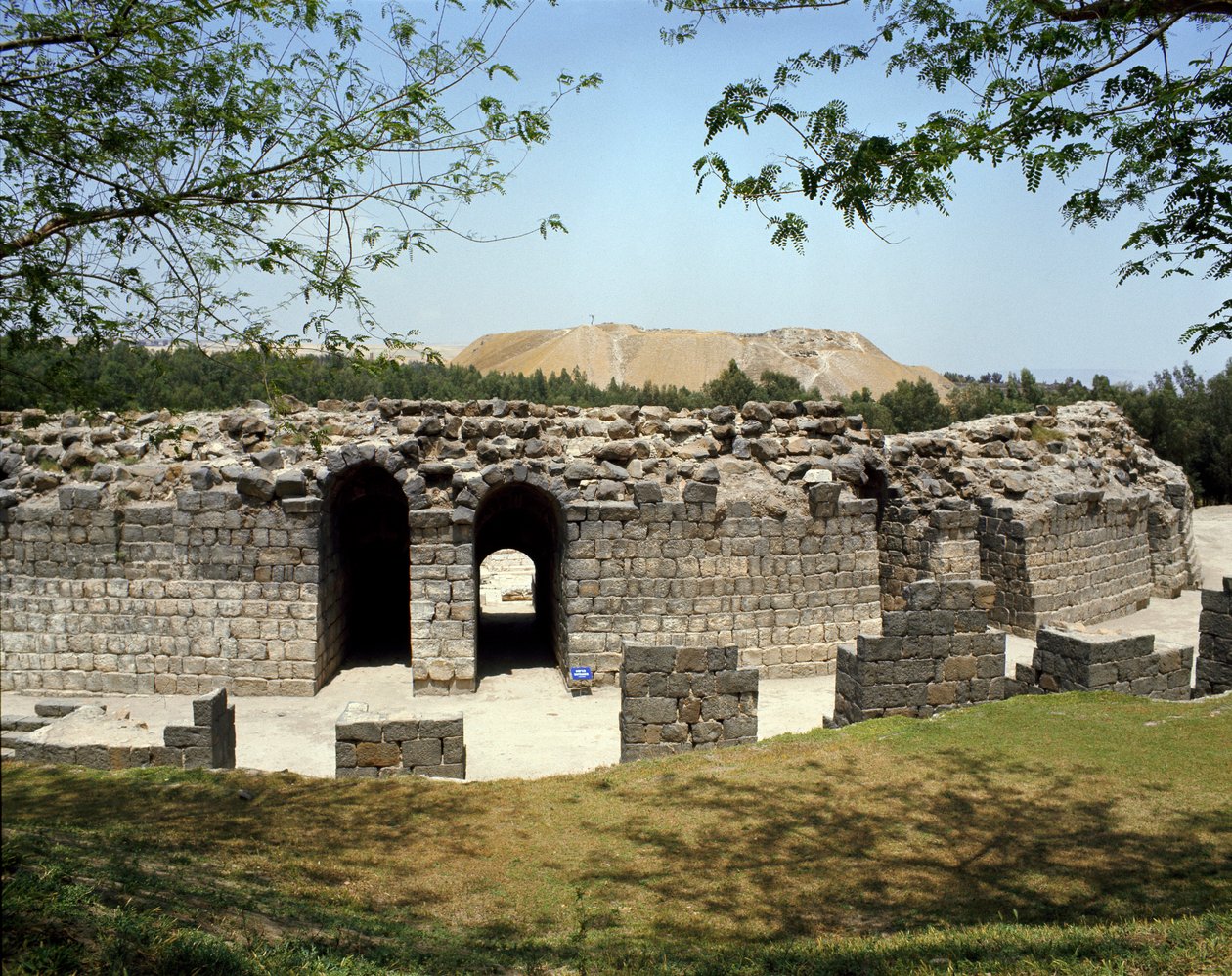 Näkymä Scythopoliksen roomalaiselle teatterille, 2. vuosisadalla eKr. - 4. vuosisadalla jKr tekijältä Roman Roman
